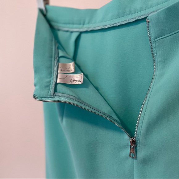 Forever 21 Turquoise Knee Length Tulip Skirt - Picture 6 of 6